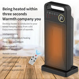 2000W Electric Space Heater with Remote Control Touch Screen Oscillating Heater