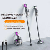 3 in 1 Cordless Handheld Vacuum Rechargeable Cyclonic for Car Home PC