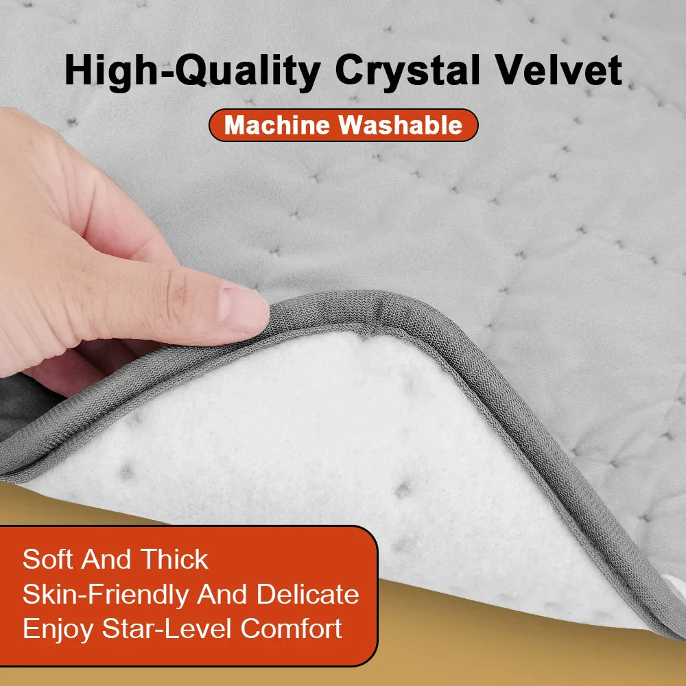 12V Car Electric Heated Blanket Energy Saving Warm Blanket for Truck RV SUV