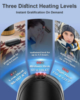 2-Pack 14000mAh Rechargeable Hand Warmers – Portable Pocket Heater for Winter