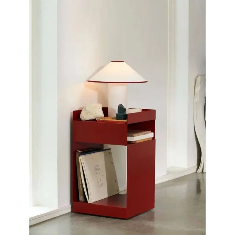 Wabi Sabi Mushroom Table Lamp Retro Japanese Bedside Desk Light E14 Cream