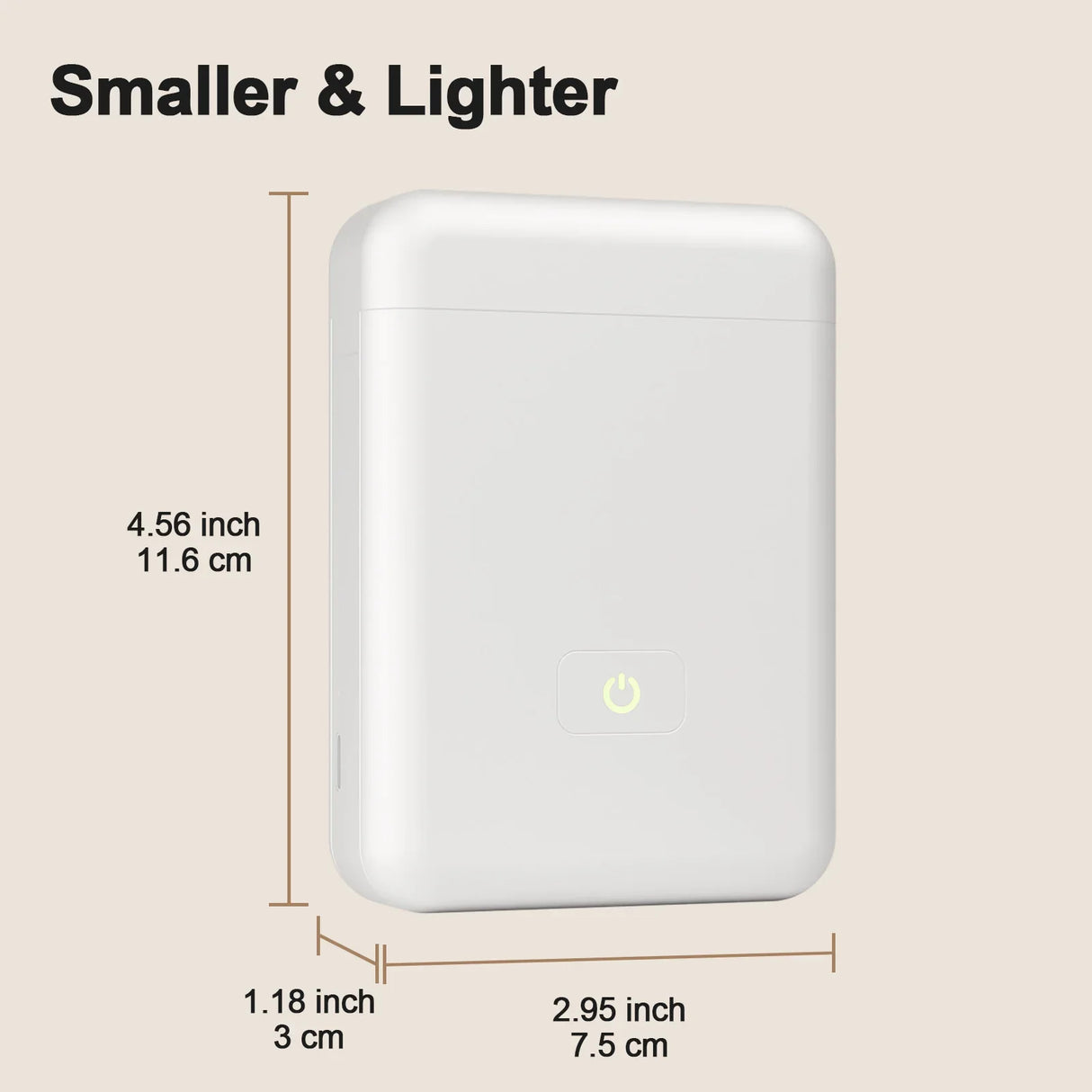 Portable Thermal Label Maker Mini Sticker Printer for Home School Office Organizing