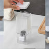 Wall-Mounted Manual Soap Dispenser Non-Perforated Traceless Bathroom Transparent
