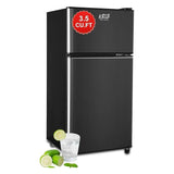 2.9 Cu.Ft Mini Fridge with Freezer Small Energy-Saving Double Door Refrigerator