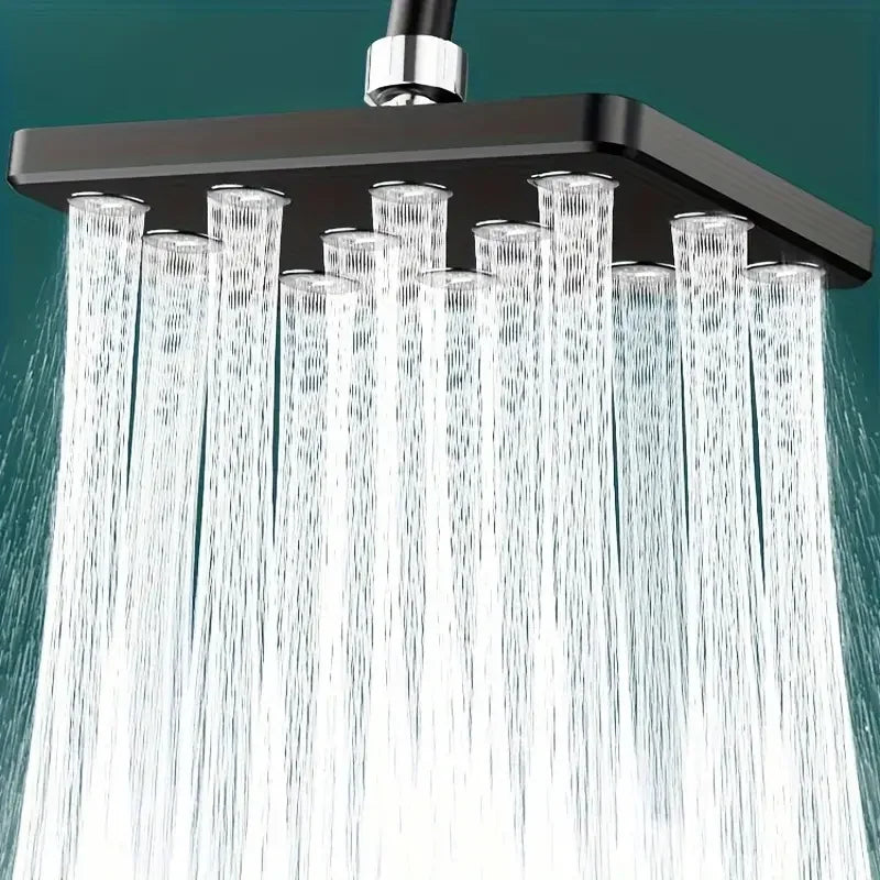 10" Large Overhead Shower Head Pressurized Anti-Block