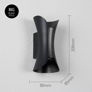 IP65 LED Outdoor Wall Light – 6W/10W Waterproof Aluminum Sconce for Porch Garden