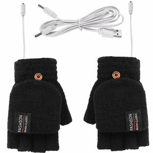 Electric Heated Gloves – USB Rechargeable Winter Hand Warmer for Skiing Sports
