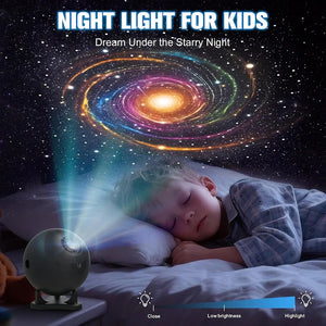 Planetarium Projector Galaxy Star Night Light 12 Image Discs Ceiling Space Lamp
