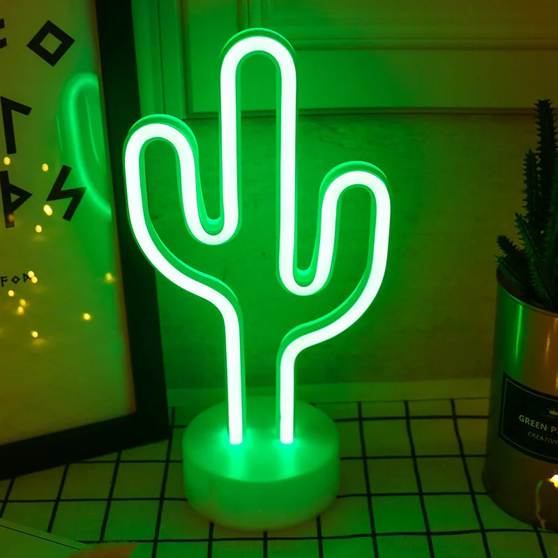 Neon Night Light USB Battery LED Sign for Bedroom Birthday Wedding Party Gift