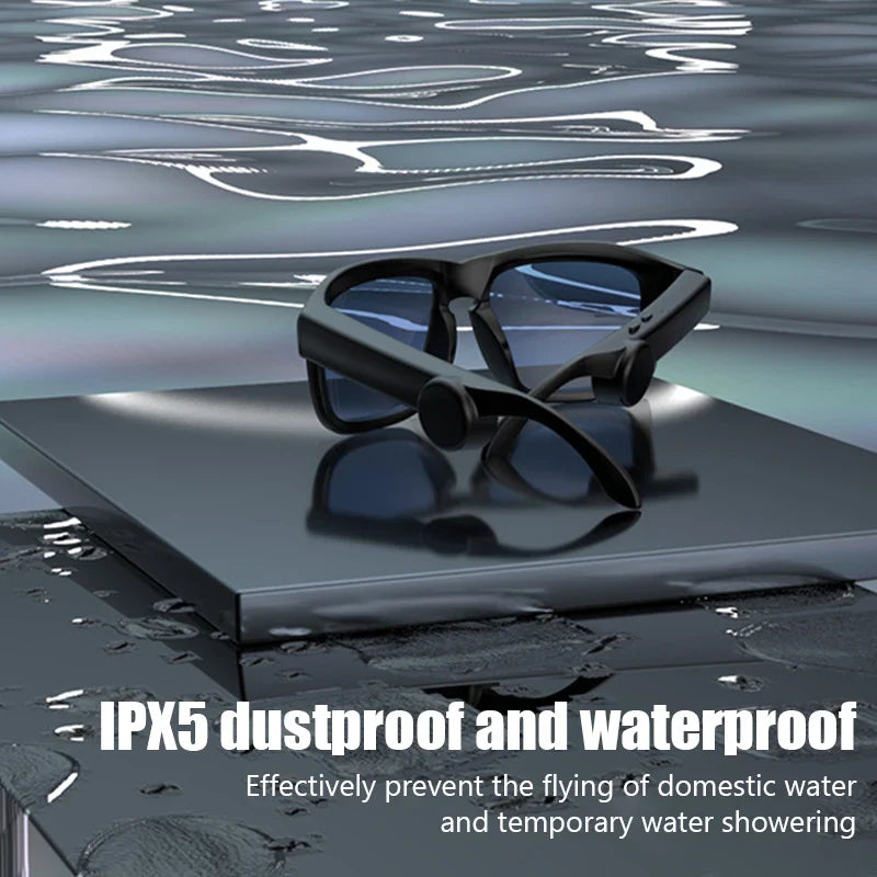 Bluetooth Smart Glasses Wireless Sunglasses HiFi Audio Call Music Sports