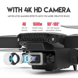 4K WiFi FPV Drone Foldable Quadcopter HD Camera Altitude Hold RC