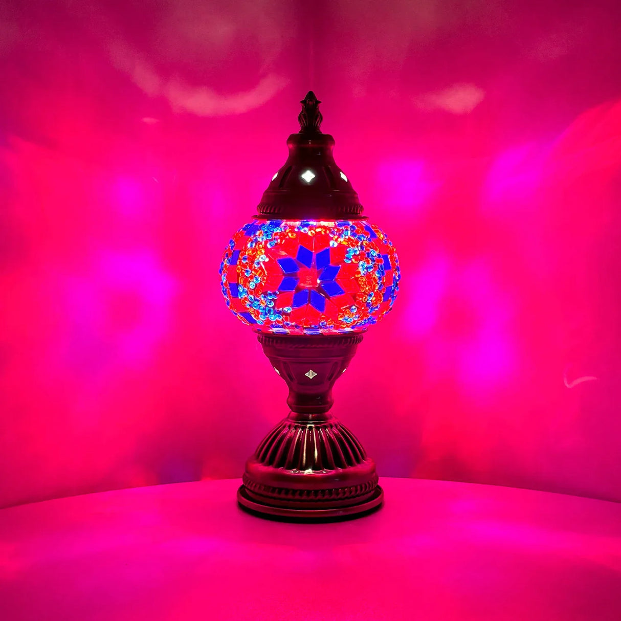 DIY Mosaic Table Lamp Kit Handmade Craft Night Light Parent Child Activity