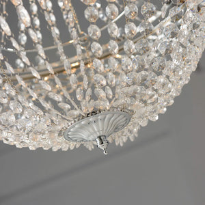 Vintage Crystal Chandelier Lampshade – Ceiling Pendant Light Shade Easy Fit
