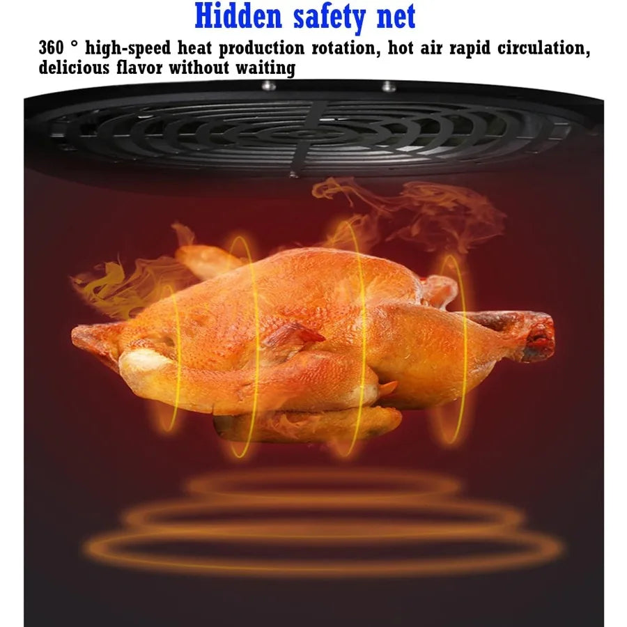 11-in-1 Air Fryer Toaster Oven Combo with Grill Digital Convection Countertop