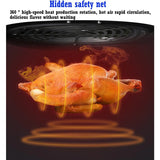 11-in-1 Air Fryer Toaster Oven Combo with Grill Digital Convection Countertop