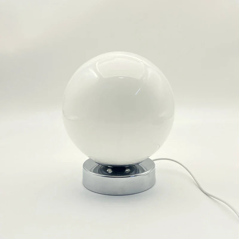 Vintage Round Table Lamp USB Charging Night Light Bedside Bedroom Atmosphere Lamp