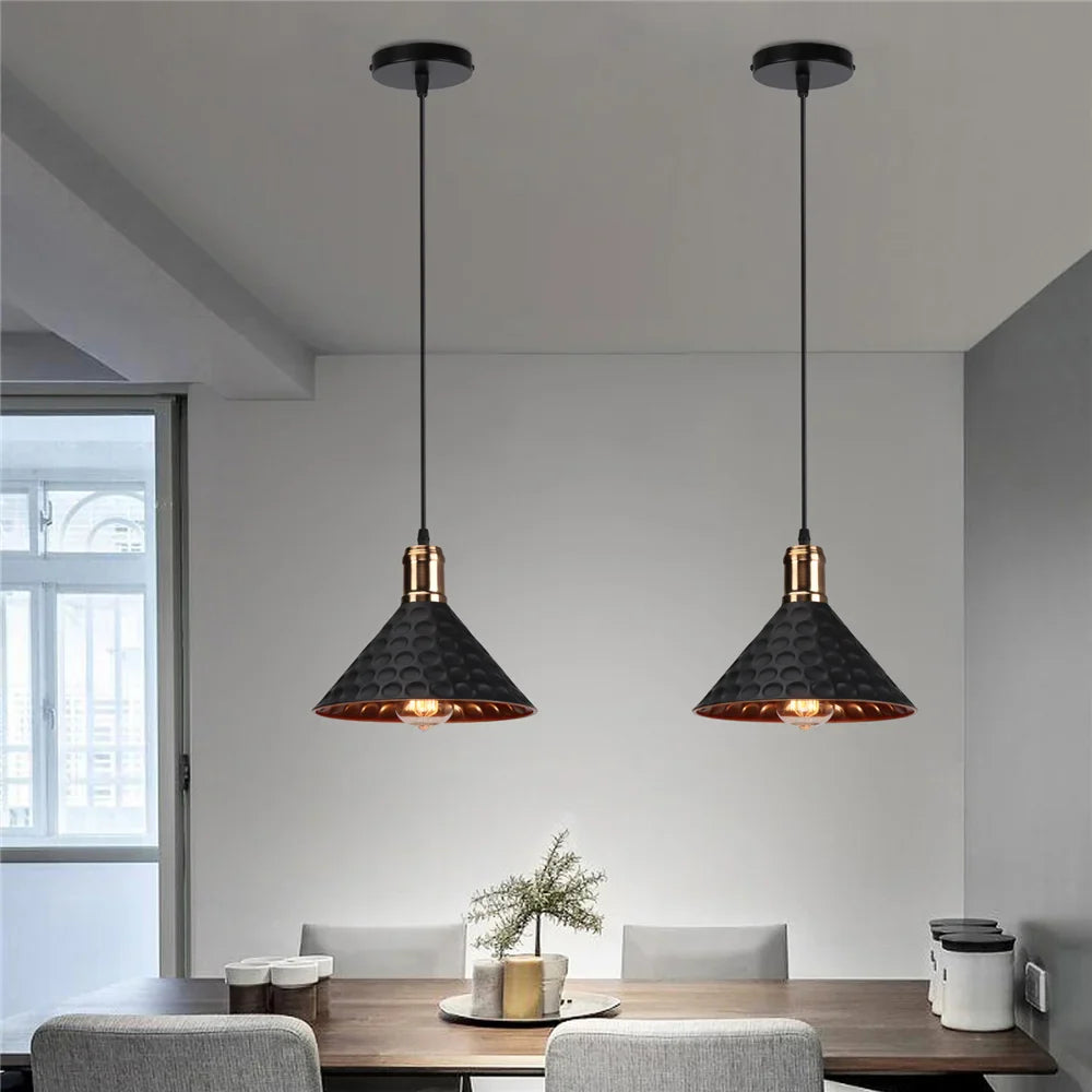 Industrial Retro Pendant Light Creative Hanging Lamp for Dining Room Kitchen Decor