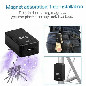 Mini GPS Tracker Magnetic Vehicle Car Motorcycle Locator Real-Time Tracking App