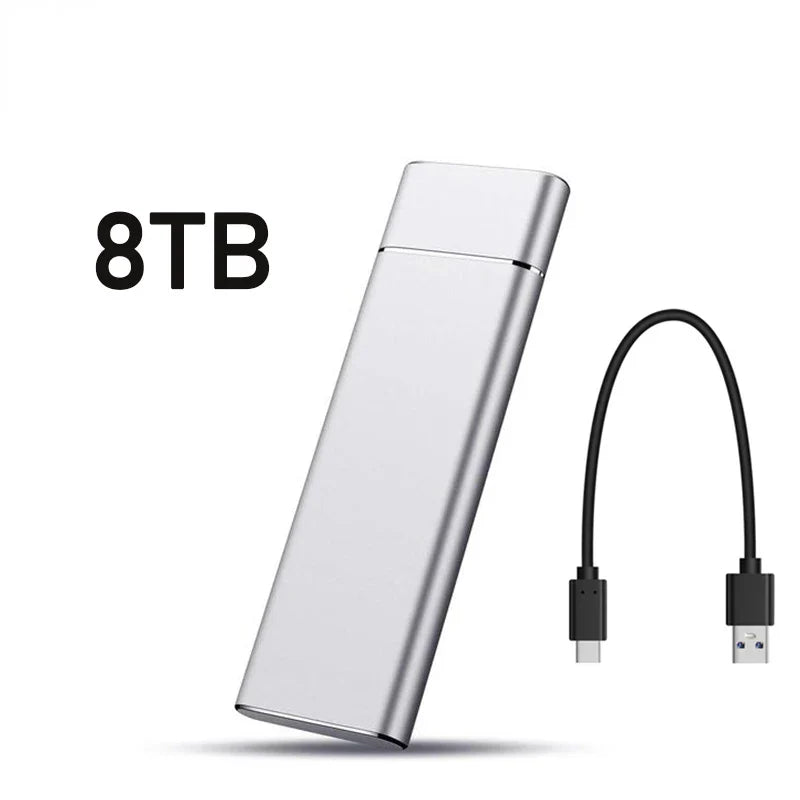 External Portable SSD 2TB 20TB 30TB USB 3.1 Type-C High Speed Drive