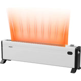 32-Inch Electric Baseboard Heater 1500W with Knob Control for Home Indoor Use