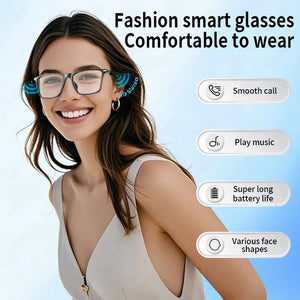 Bluetooth Smart Glasses Anti UV Sunglasses Wireless Call Headphones Outdoor