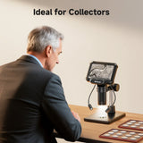 4.3 Inch Coin Microscope 1920P HD with LED for PCB Repair PC View