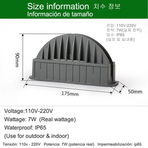LED Window Outline Light IP67 Outdoor Indoor Door Frame Wall TV Decor Lamp