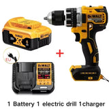 20V Cordless Brushless Impact Drill Rechargeable Power Tool for Home & DIY