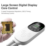 12V Heated Electric Blanket Plush Travel Heating Mat for Car RV SUV Winter