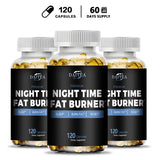 Nighttime Fat Burner Supplement - Supports Cardiovascular and Digestive Health, Benefits Sleep Quality, Weight