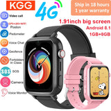 4G Kids Smart Watch with GPS, Video Call, SOS, Camera & Location Tracker