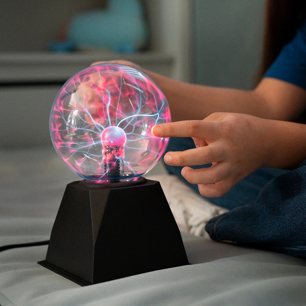 Magic Crystal Plasma Ball Lamp – LED Night Light for Kids, Bedroom & Novelty Decor