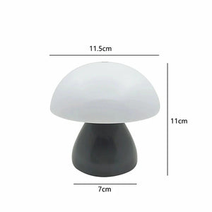 Mushroom LED Table Lamp Touch Rechargeable Desk Night Light Nordic Bedroom Decor