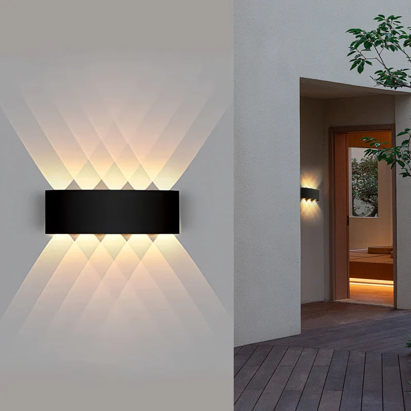 LED Outdoor Waterproof Wall Light – Porch Yard Walkway Lamp for Indoor & Garden