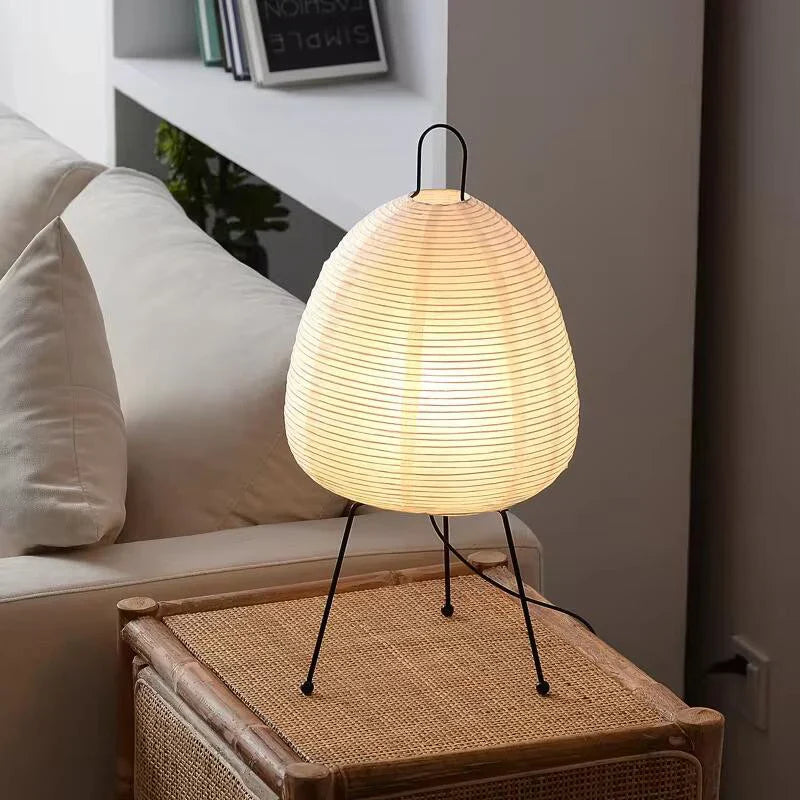 Wabi Sabi Nordic LED Table Lamp USB Bedside Desk Light for Bedroom Living Room