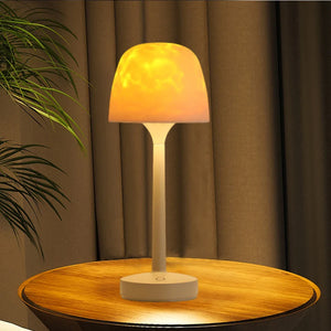 Water Ripple Lamp RGB Ocean Wave Projector 16-Color Desk Night Light for Bedroom