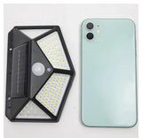 100 LED Solar Motion Sensor Light – Outdoor Waterproof Wall Lamp for Garden & Yard