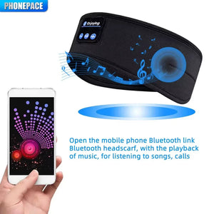 Bluetooth Sleep Headband Wireless Headphones Music Eye Mask Sports Sleeping