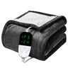 Electric Heated Throw Blanket Soft Washable 6 Heat Levels Auto Shut Off Safety