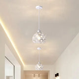 20cm Iron Art Ceiling Lamp European Style Indoor E27 Romantic Ambient Light