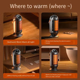 2000W PTC Ceramic Space Heater – Fast Heating Electric Heater for Home & Office