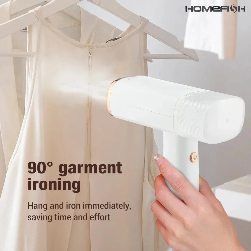 1000W Handheld Garment Steamer Fast Heat 130ml Portable Steam Iron Travel