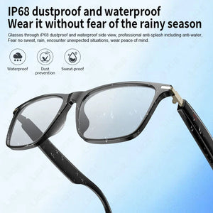 Bluetooth Smart Glasses Anti UV Sunglasses Wireless Call Headphones Outdoor