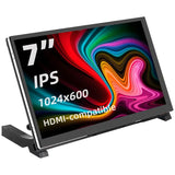7" Portable Touch Screen Monitor IPS LCD 1024x600 for Raspberry Pi PC Laptop