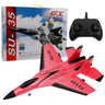 Kids RC Airplane 2.4GHz Fighter Jet Glider Remote Control Plane