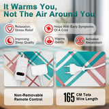 220V Electric Heated Blanket Thermostat Thick Winter Body Warmer 150x180cm