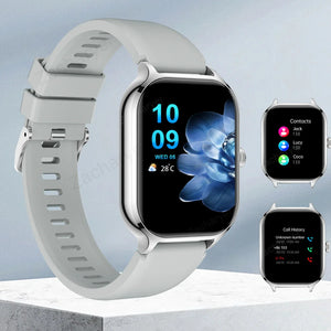 Smart Watch Bluetooth Call Fitness Tracker Sports Modes Notifications for iOS Android