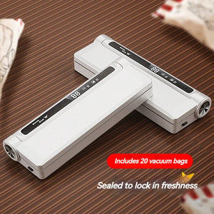 Automatic Vacuum Sealer Machine Strong Suction Food Saver No-Bag Selection Needed