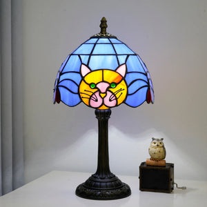 Cute Black Cat Table Lamp Night Light for Kids Bedroom Nursery Desk Decor