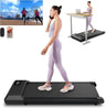 2-in-1 Under Desk Treadmill 2.5HP Walking Pad for Home Office with APP & Remote
